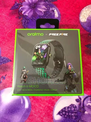 Oraimo Watch 6 MOCO X Free Fire 2.01" HD Screen Smart Watch