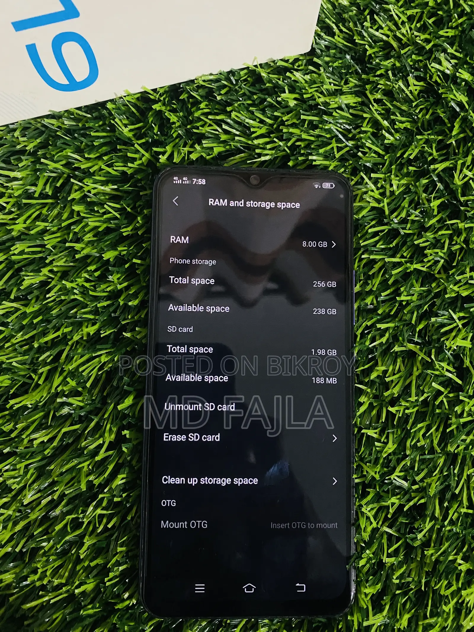 Vivo Y19 128 GB Purple
