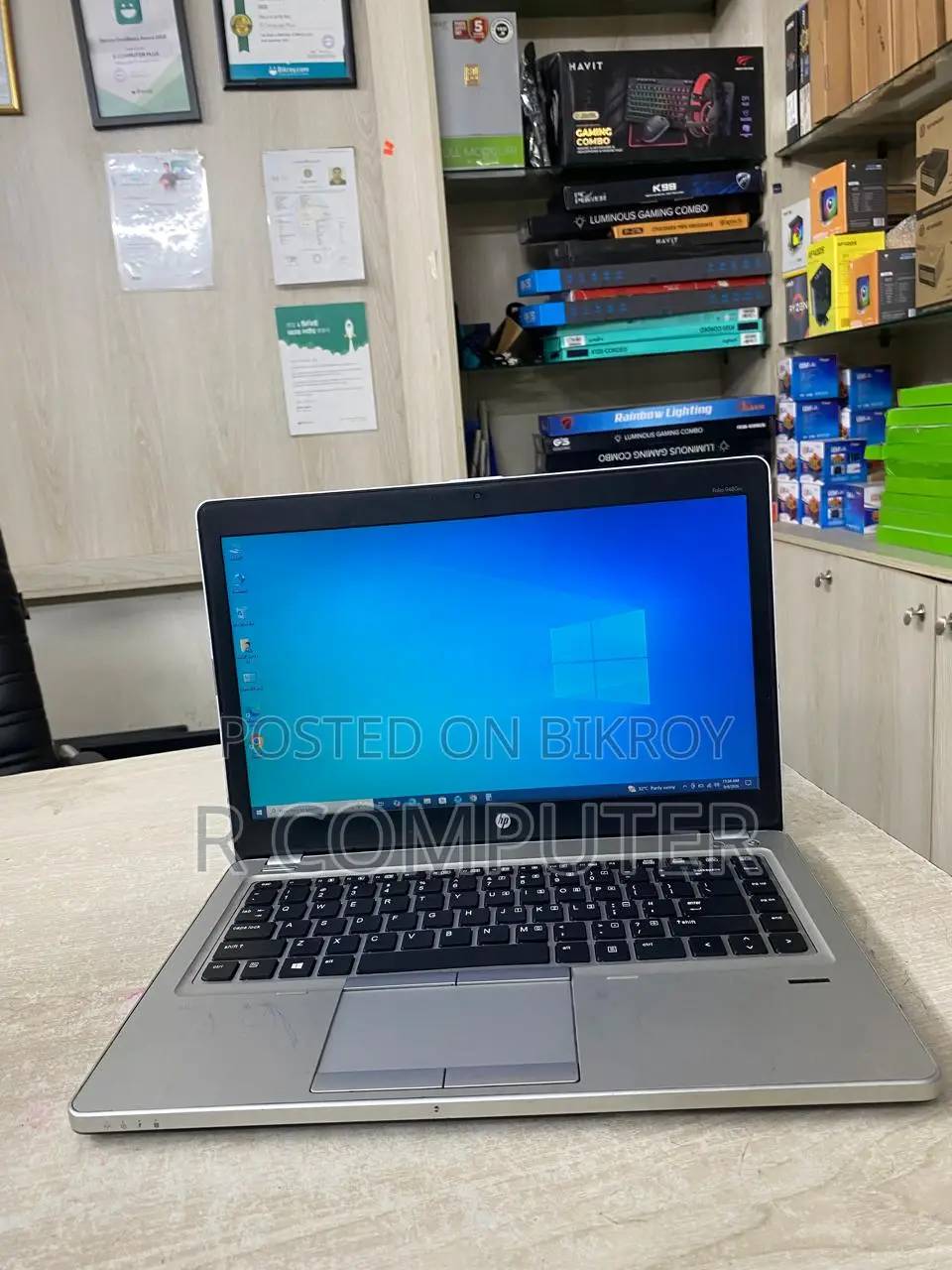 Laptop HP EliteBook Folio 9480M 8GB Intel Core I5 SSD 128GB