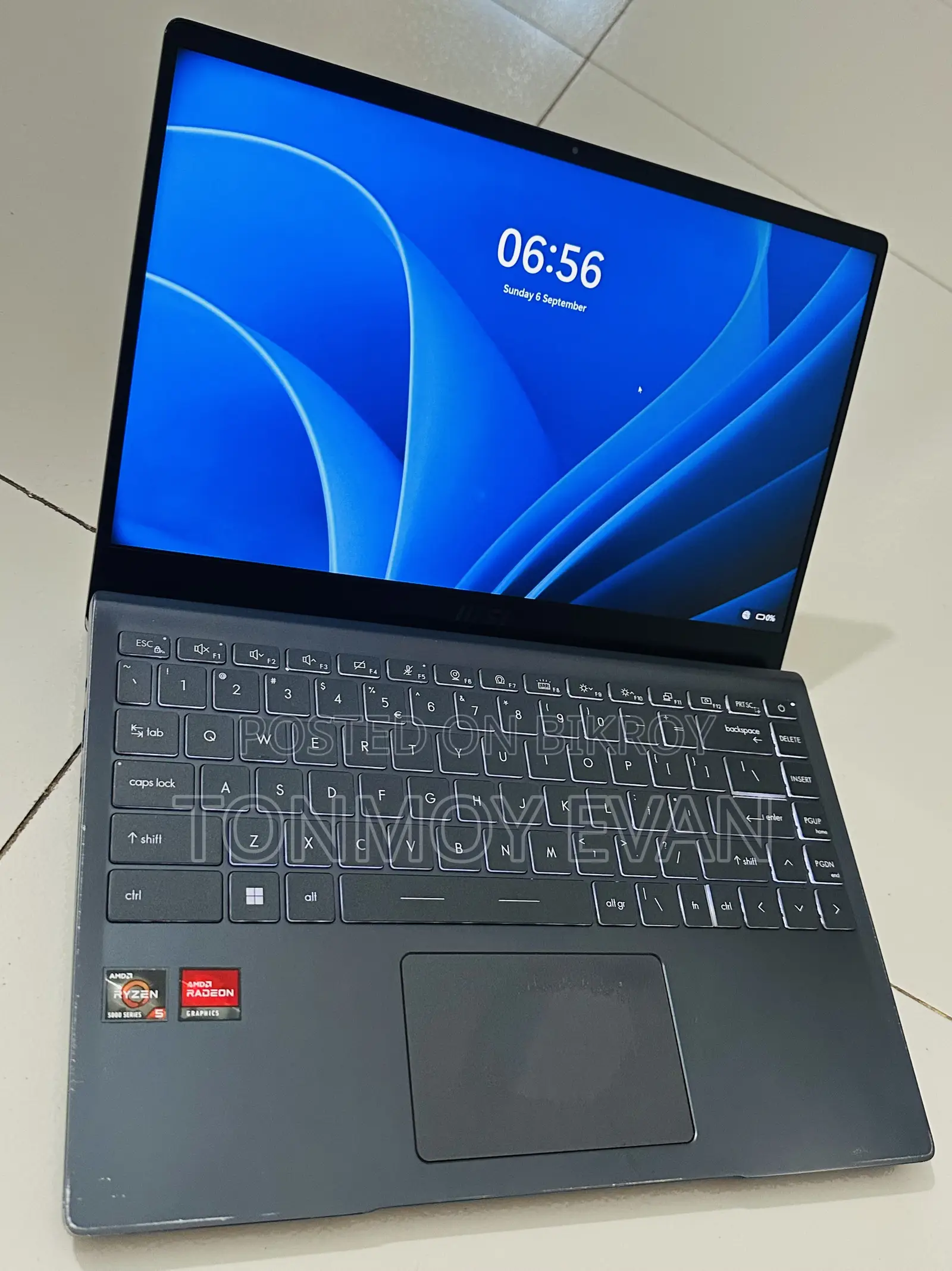 Laptop MSI Modern 14 8GB AMD Ryzen 5 SSD 128GB