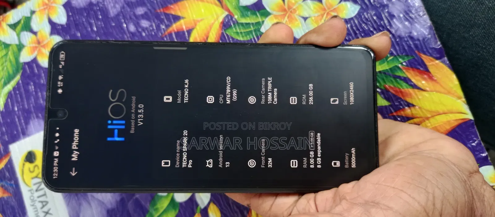 Tecno Spark 20 Pro 256 GB Gray