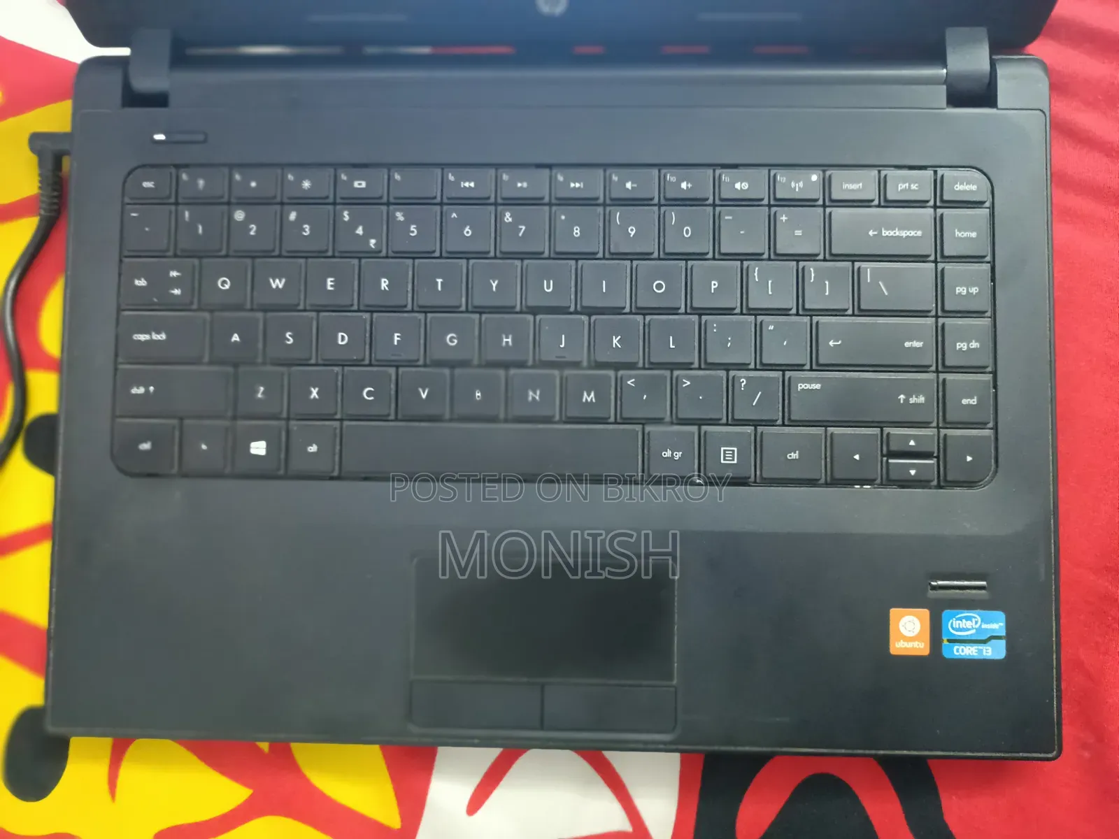 Laptop HP 15 4GB Intel Core i3 HDD+SSD 128GB