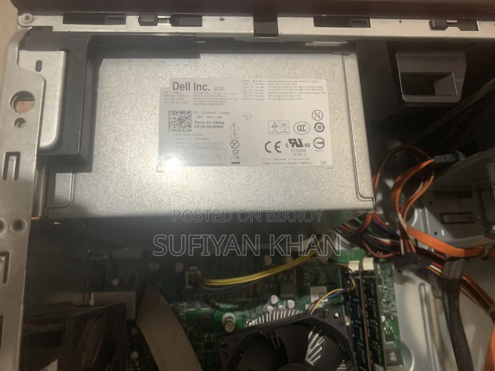 Desktop Computer Dell 8GB Intel Core I5 SSD 128GB
