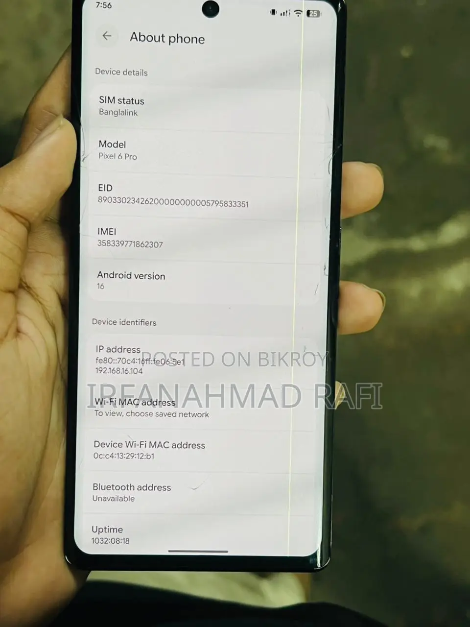 Google Pixel 6 Pro 256 GB Black