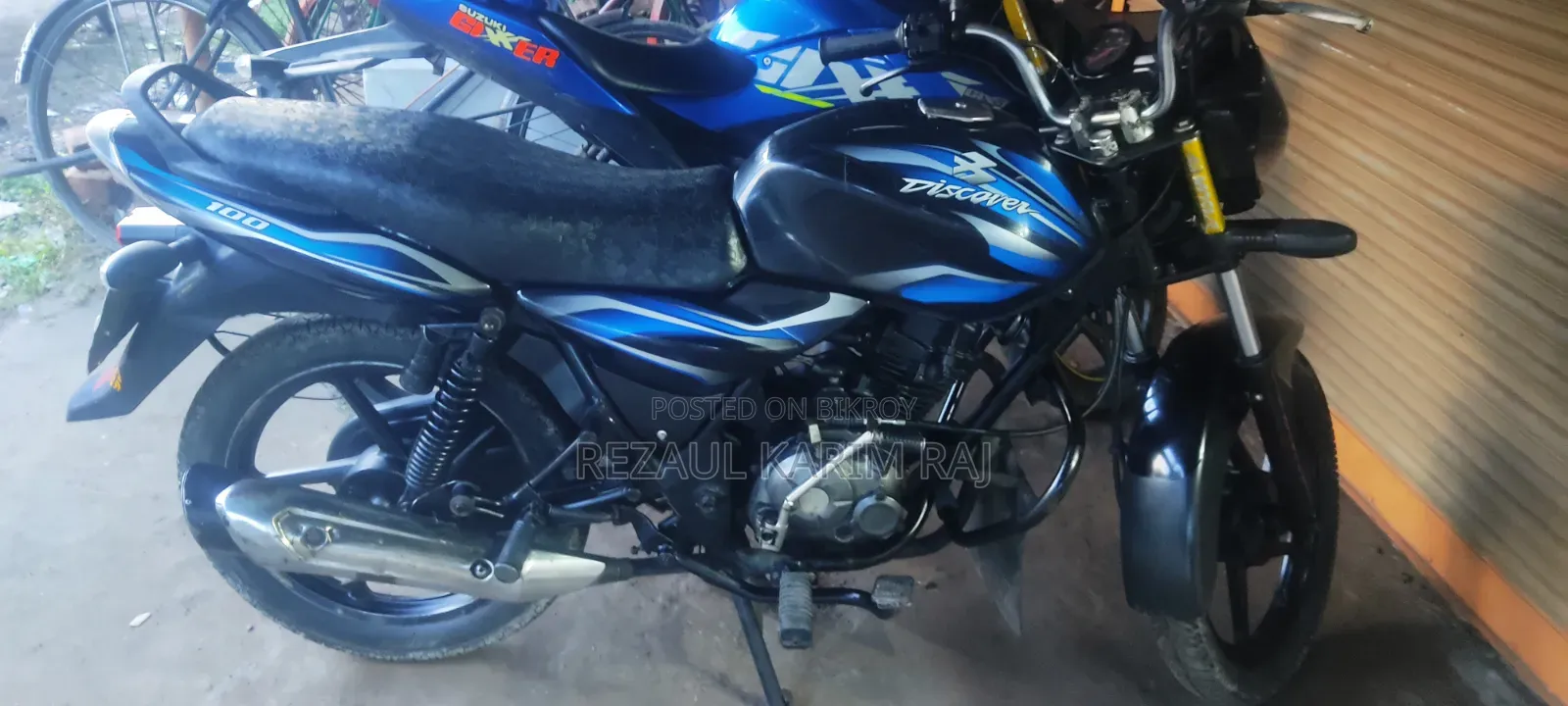 Bajaj Discover 100 2015 Black