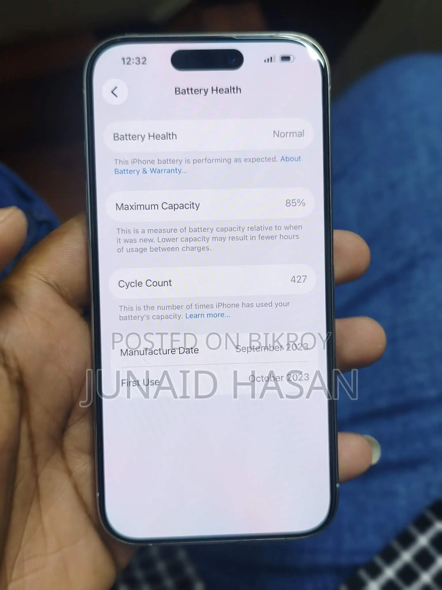 Apple iPhone 15 Pro 128 GB White