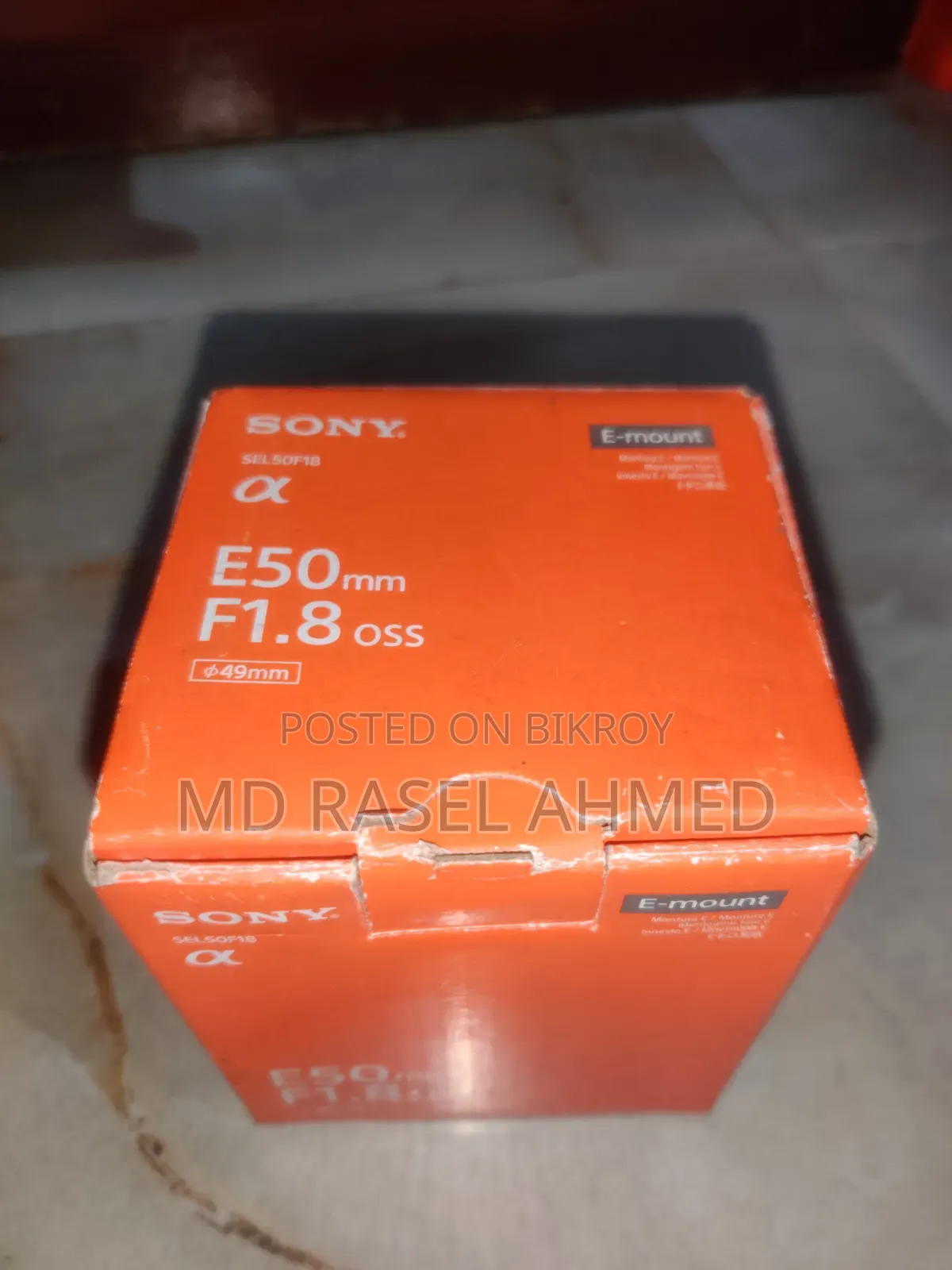 Sony E50 Mm F1.8 Oss