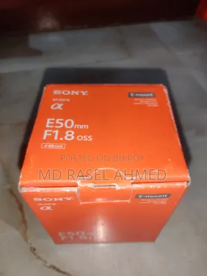 Sony E50 Mm F1.8 Oss