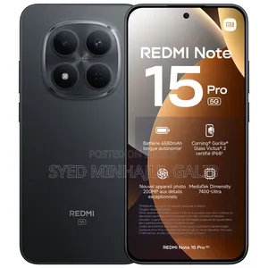 Xiaomi Redmi Note 15 Pro 256 GB Black