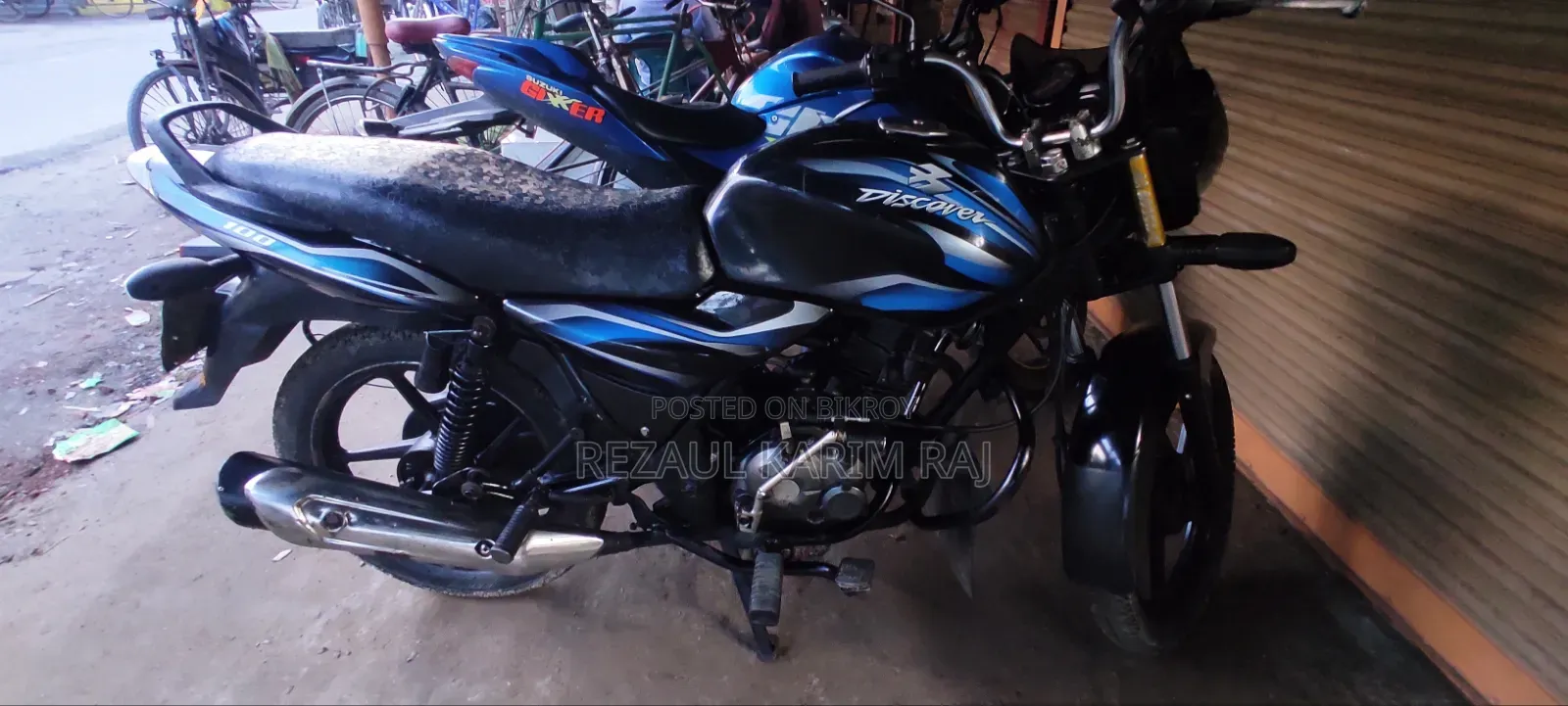 Bajaj Discover 100 2015 Black
