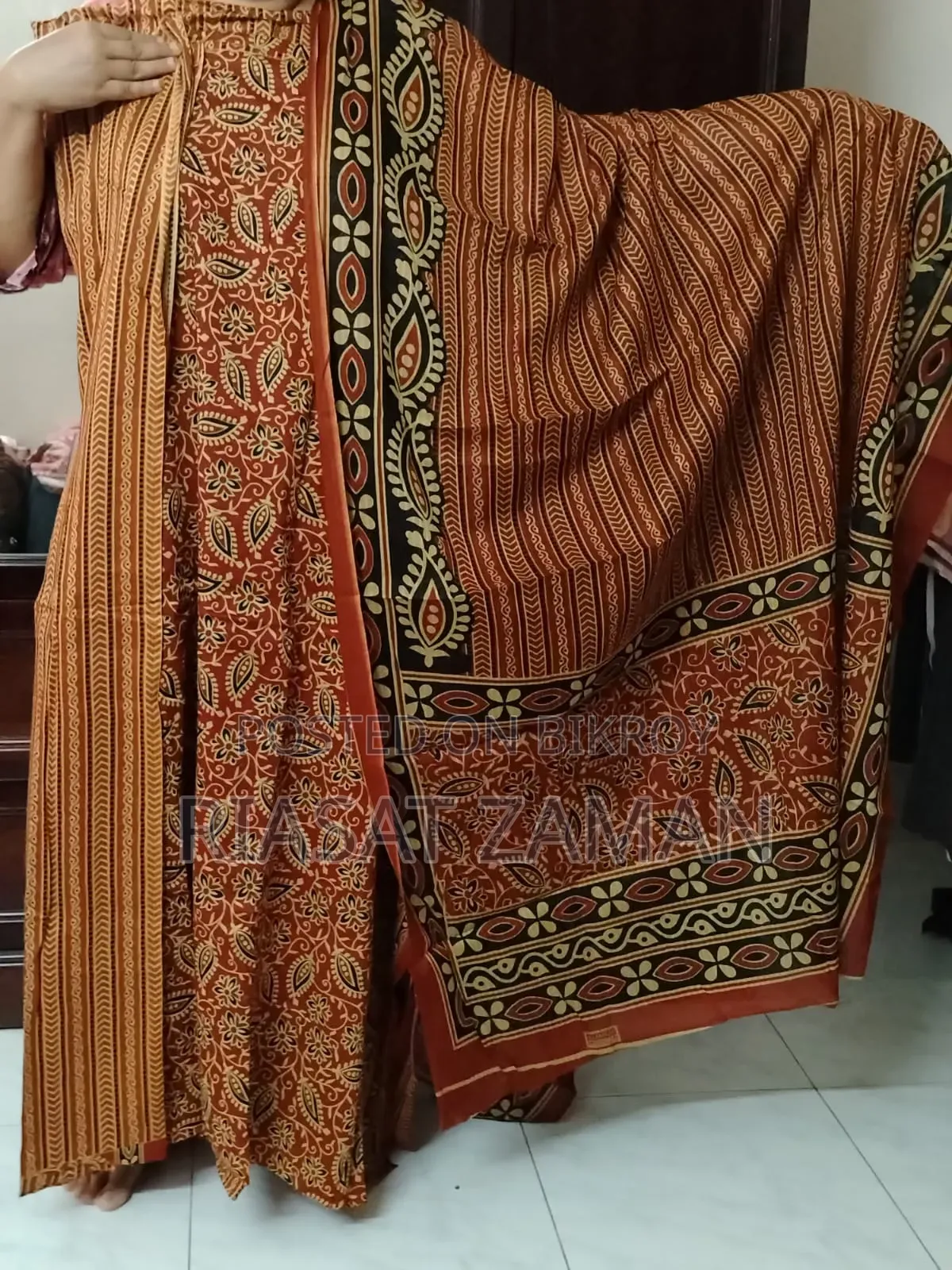 Indian Kalamkari Three Piece