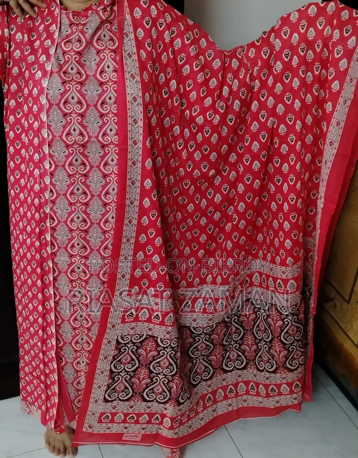 Indian Kalamkari Three Piece