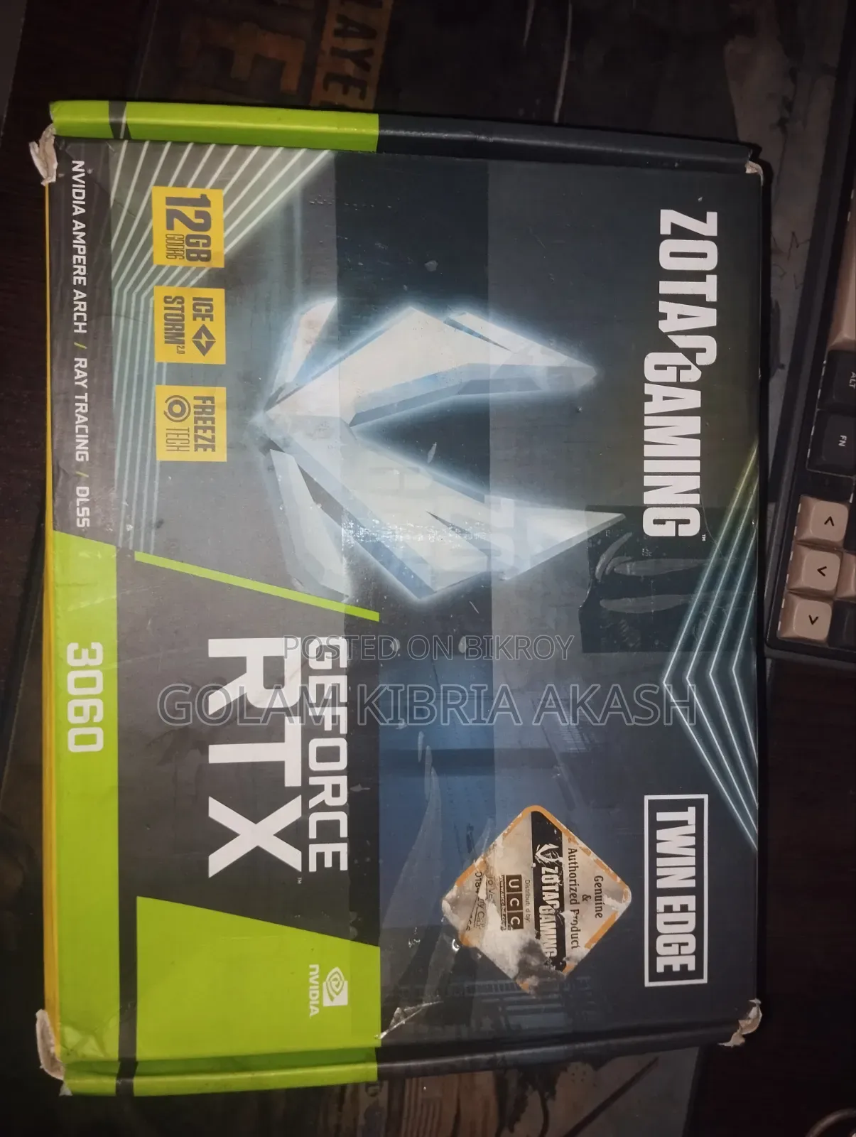 Zotac RTX 3060 Twin Edge 12GB