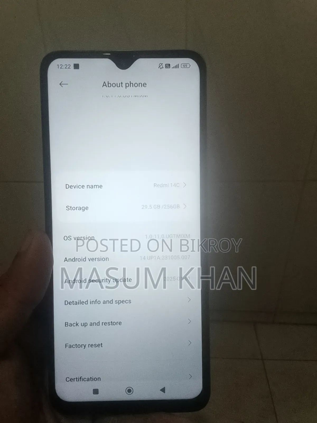 Xiaomi Redmi 14C 256 GB Red