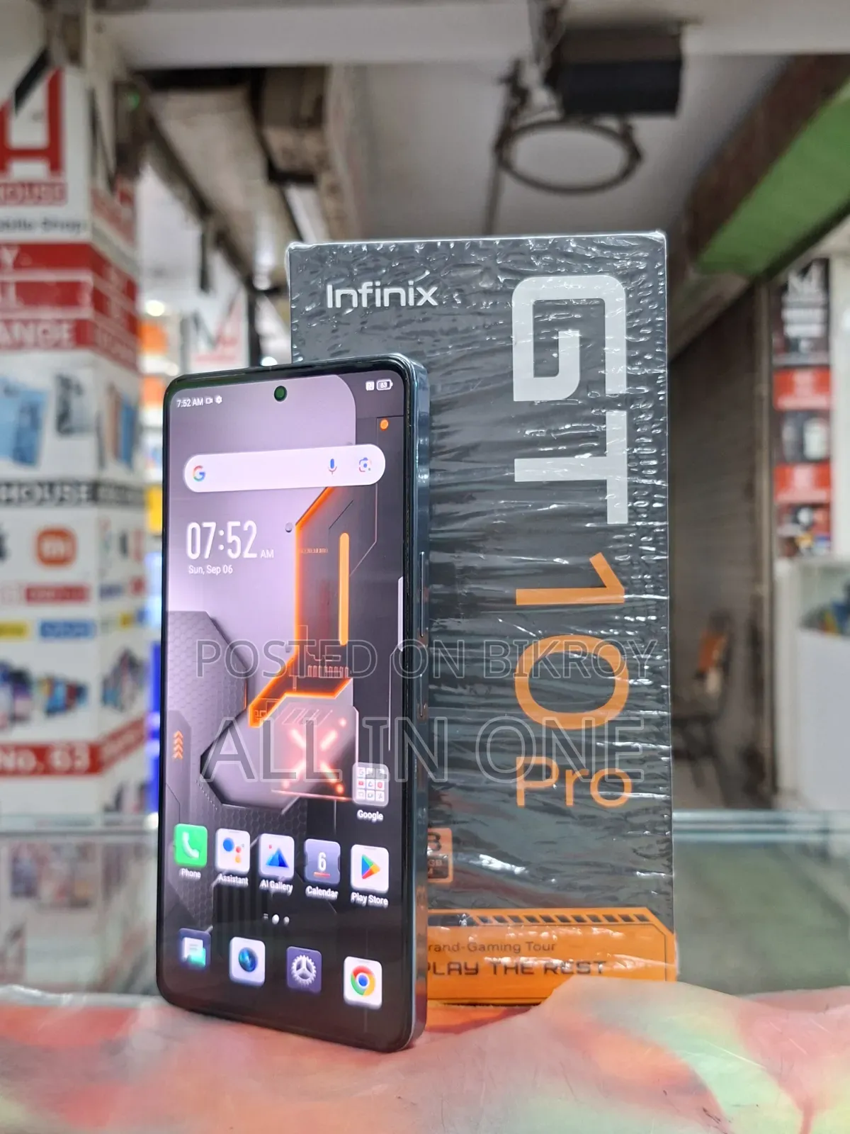 Infinix GT 10 Pro 256 GB Silver