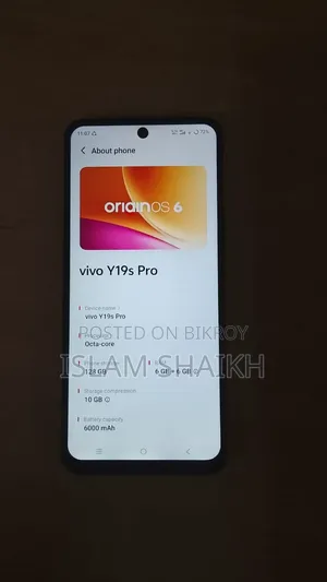 Vivo Y19s Pro 128 GB Blue