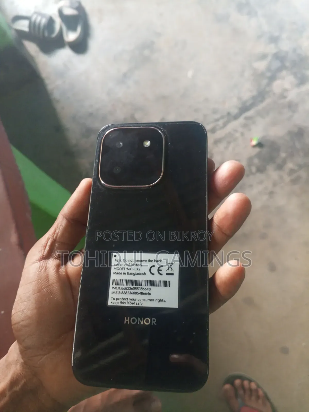Honor X6C 128 GB Black