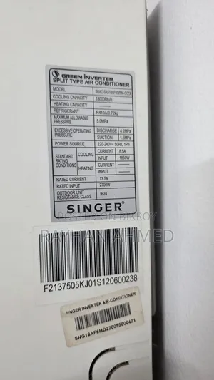 Singer Inverter 1.5 Ton AC