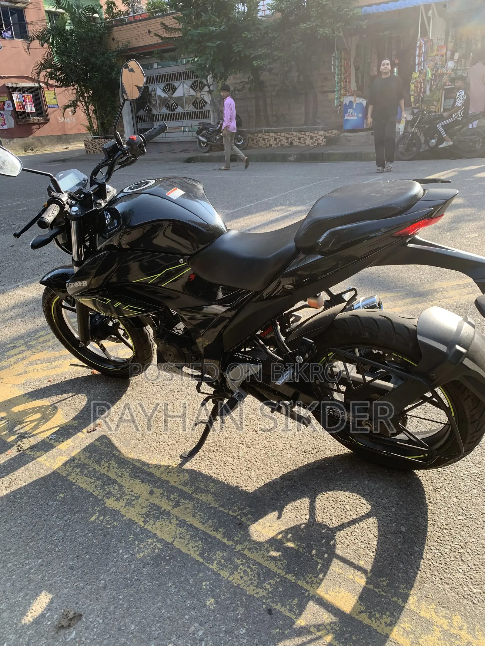 Suzuki Gixxer 2023 Black