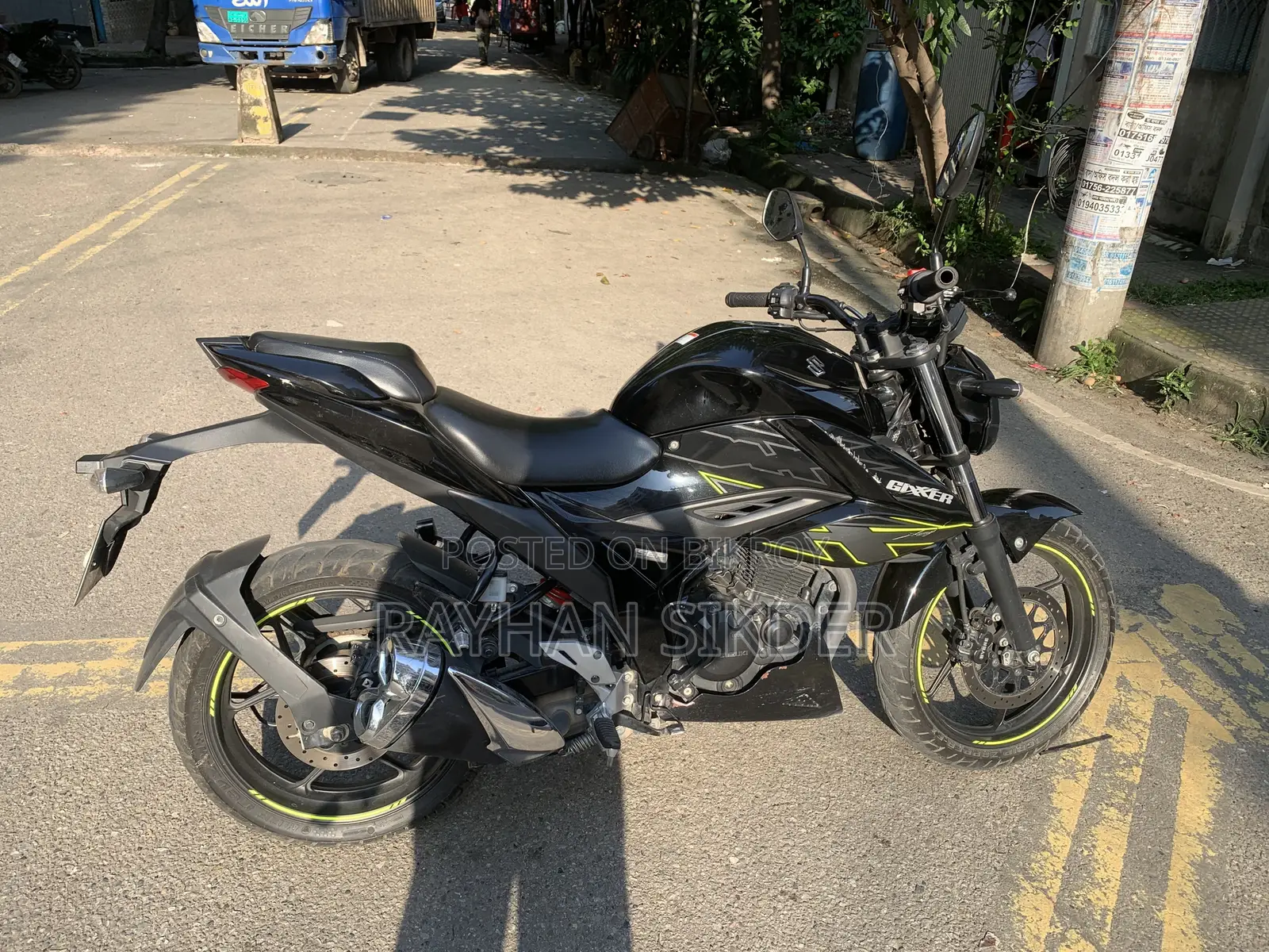 Suzuki Gixxer 2023 Black
