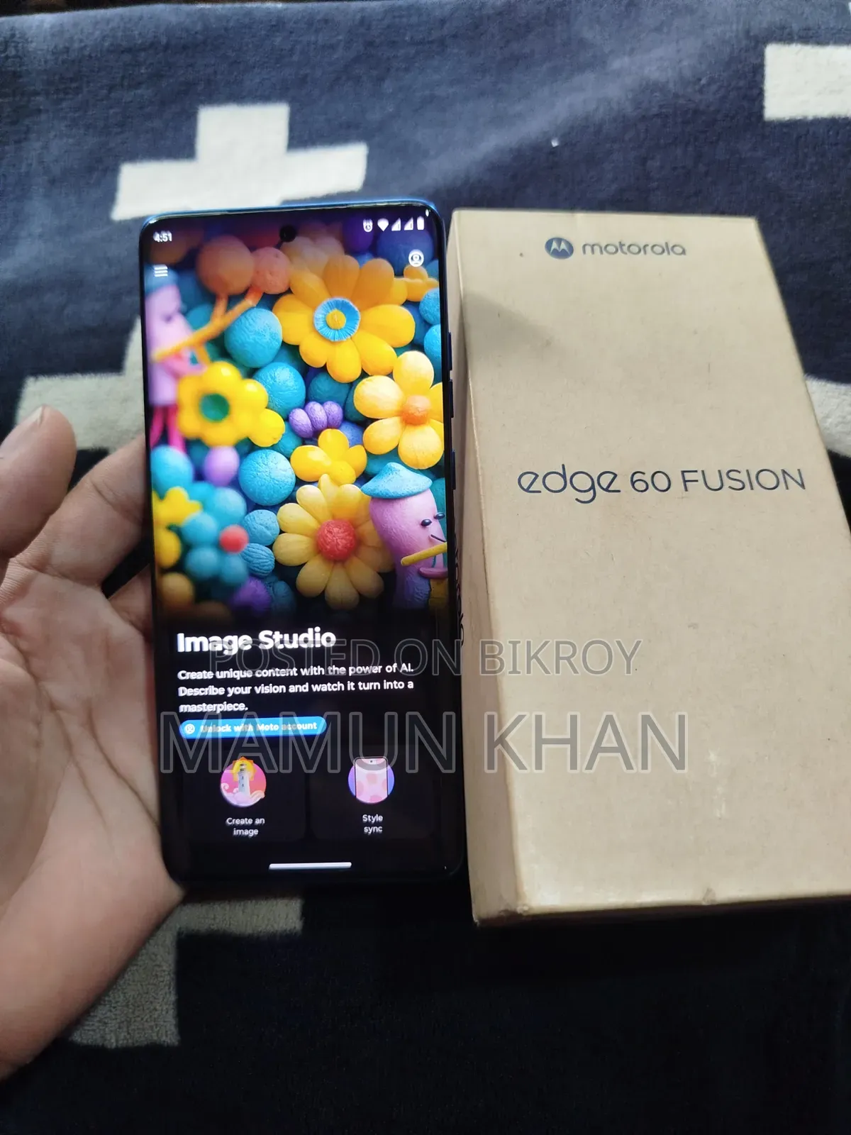 Motorola Edge 60 Fusion 256 GB Blue