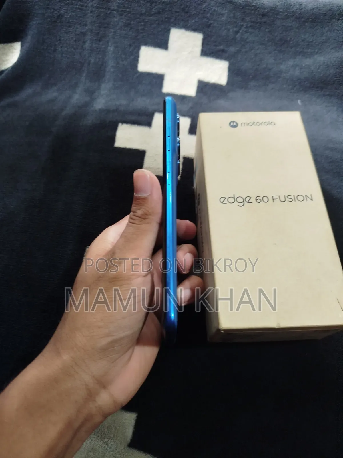 Motorola Edge 60 Fusion 256 GB Blue