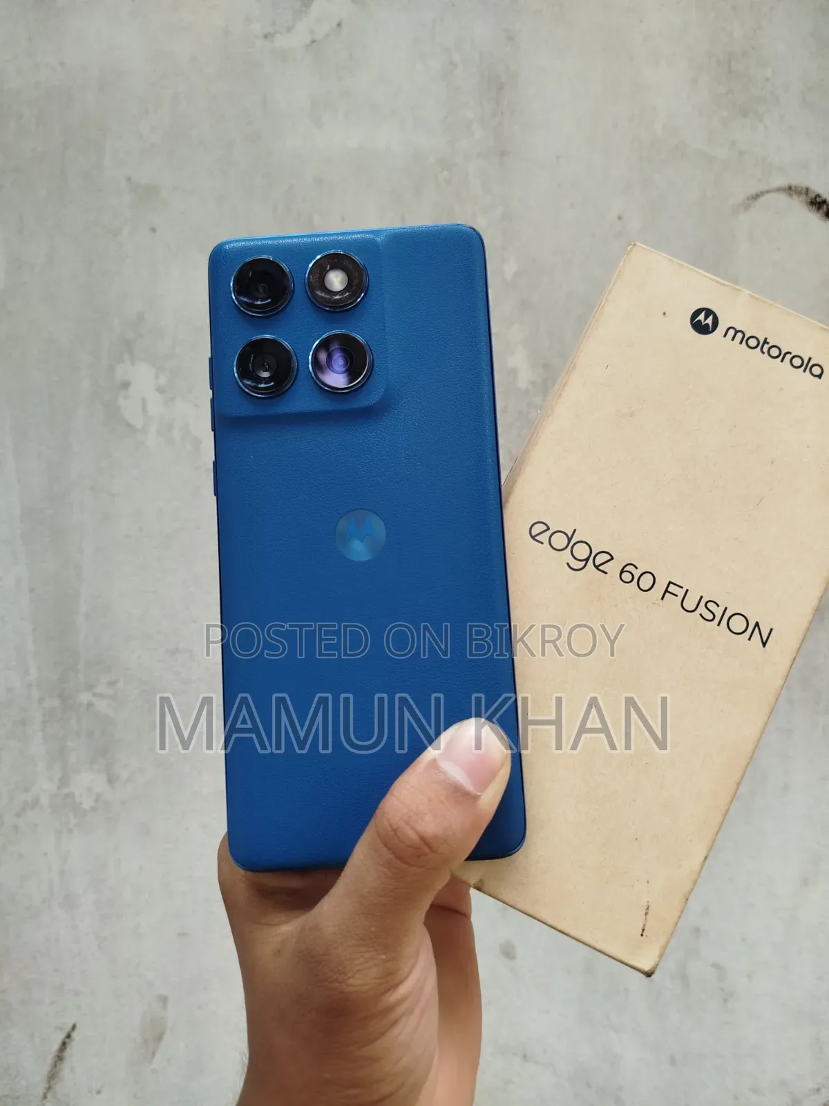 Motorola Edge 60 Fusion 256 GB Blue