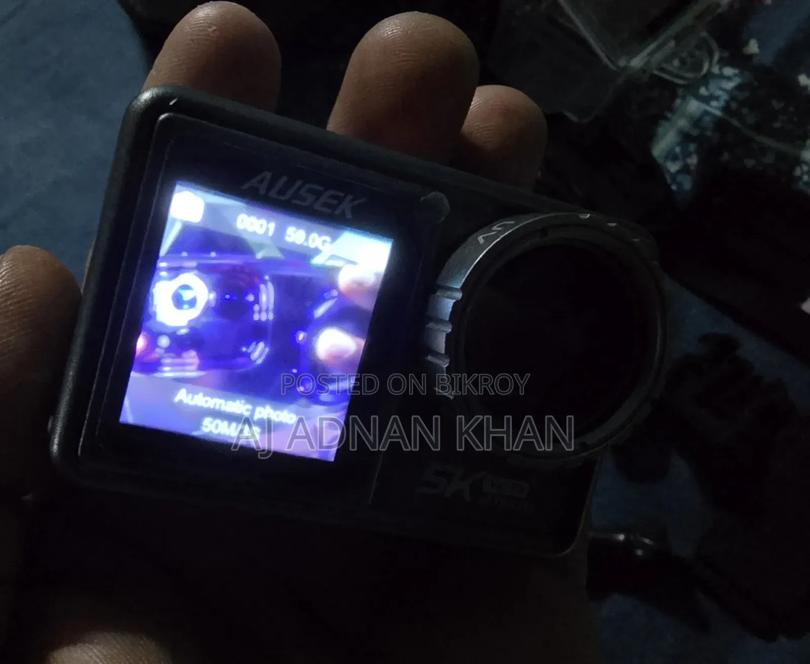 দেশের বাইরের Ausek Action Camera Waterproof Dual Display Wi-Fi ,