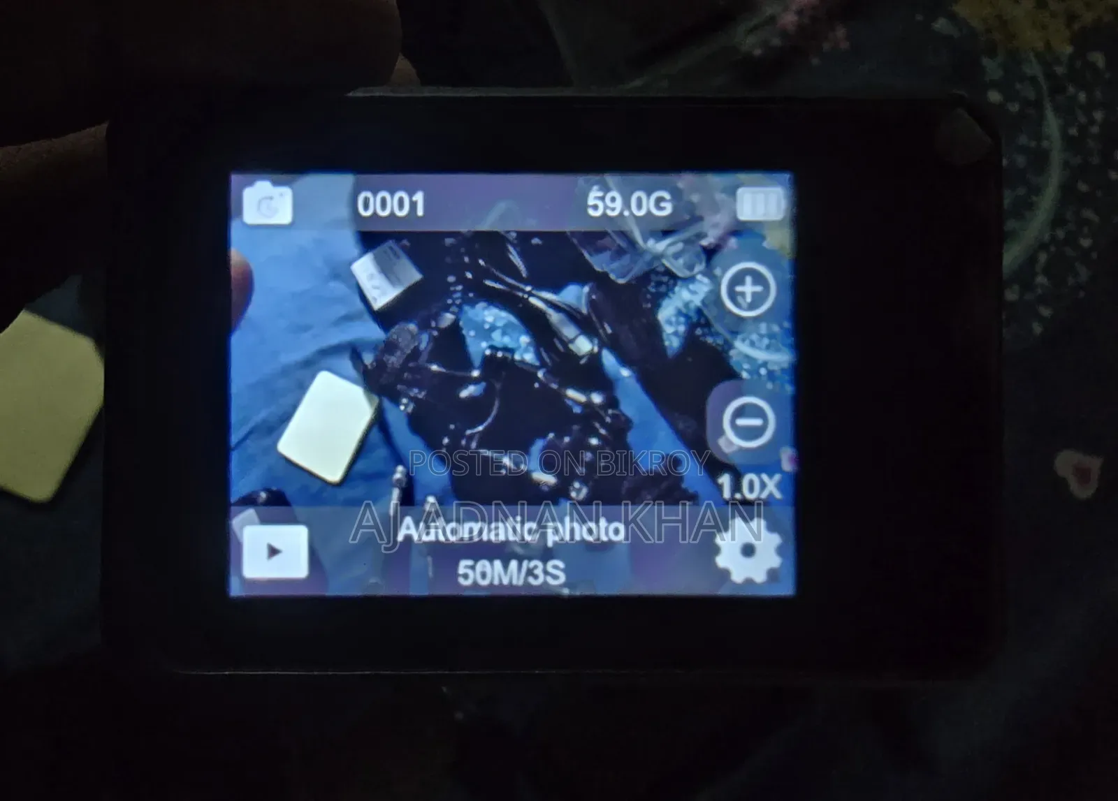 দেশের বাইরের Ausek Action Camera Waterproof Dual Display Wi-Fi ,