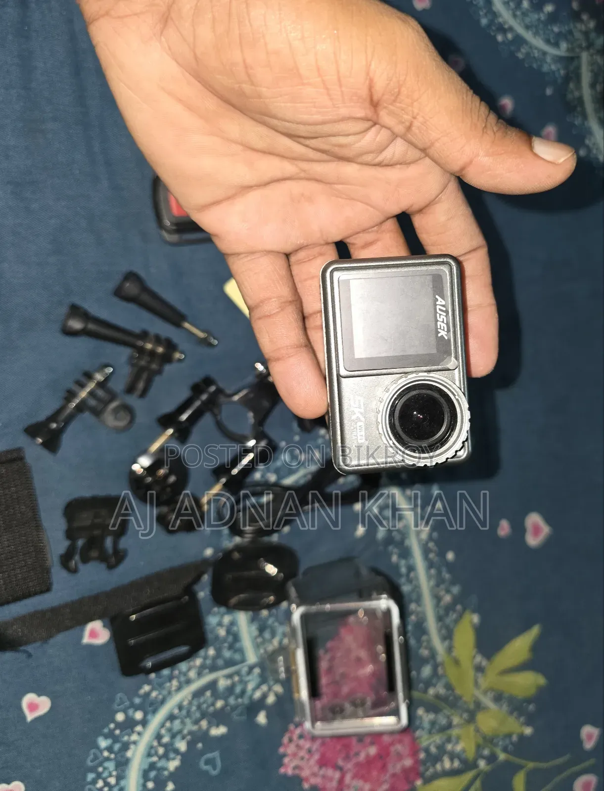 দেশের বাইরের Ausek Action Camera Waterproof Dual Display Wi-Fi ,
