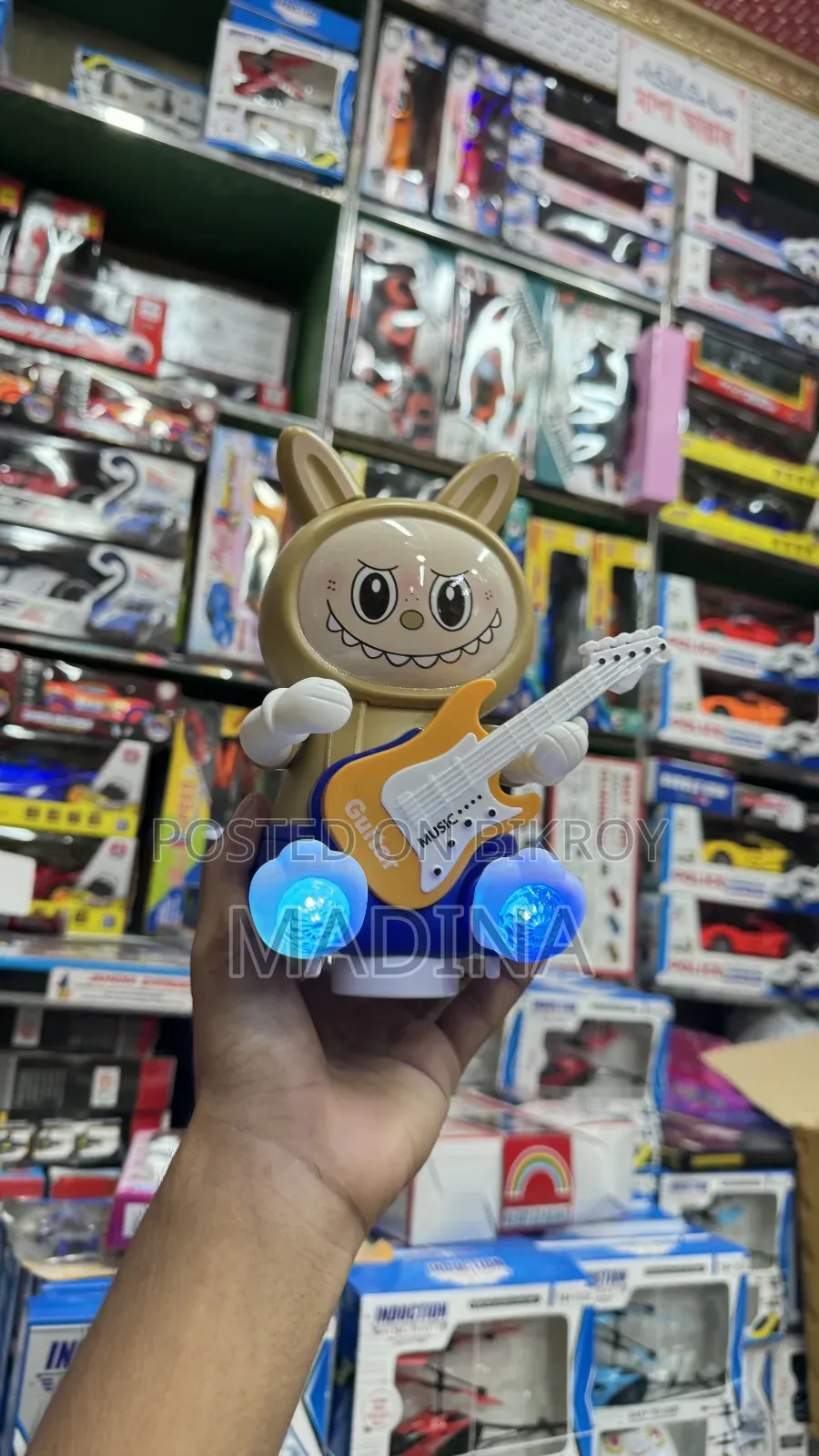 3D Light Up Guitar Bunny Toy Review | Best Toy for Shop Owners