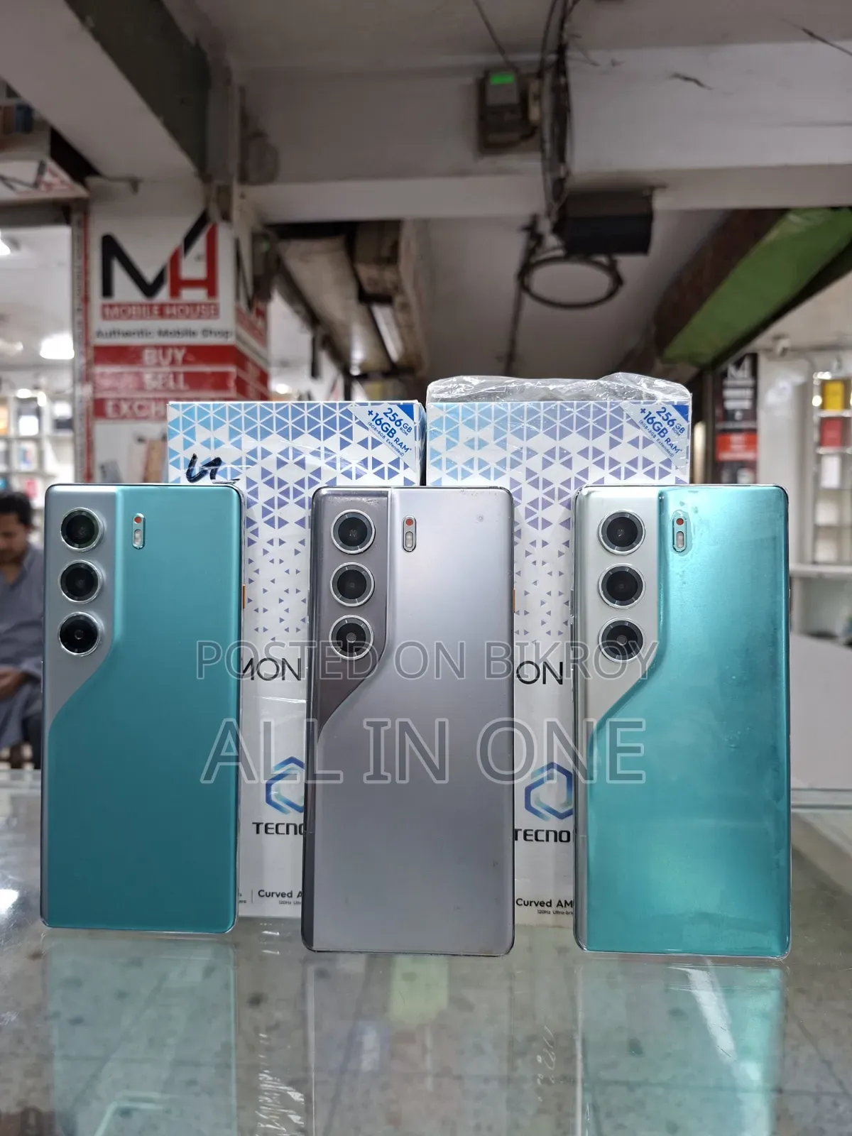 Tecno Camon 40 Pro 4G 256 GB Green