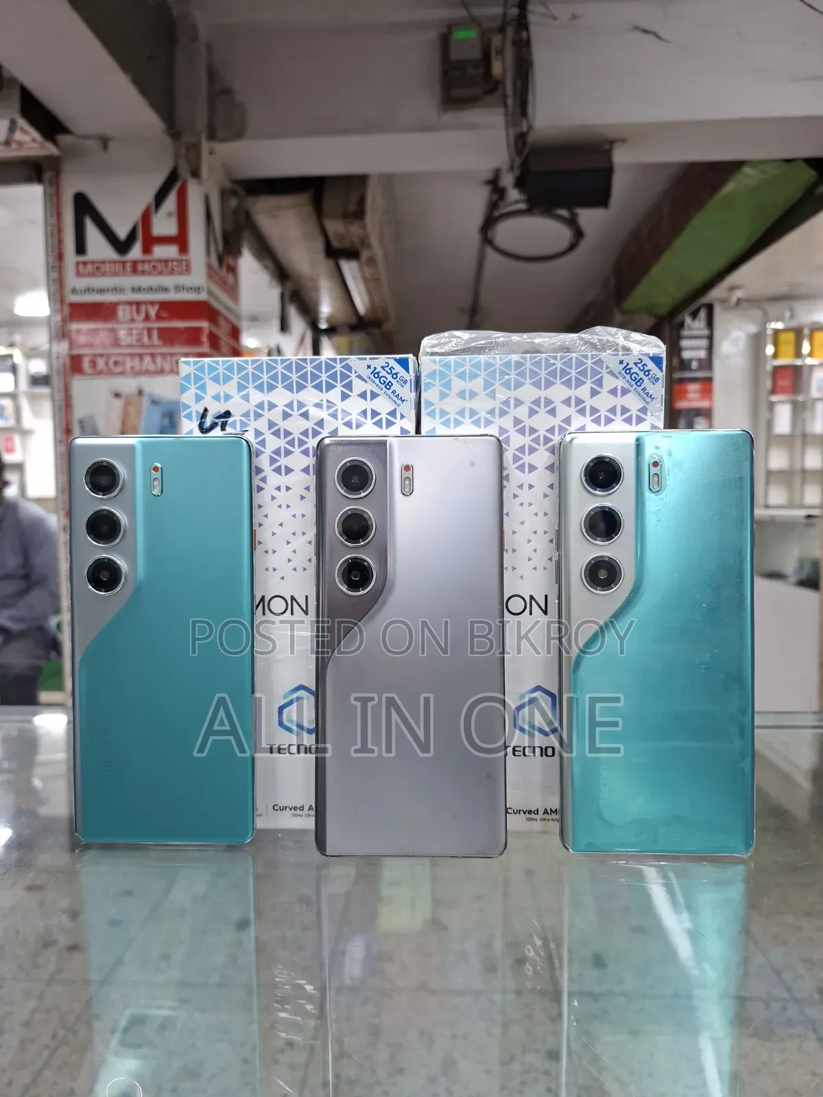 Tecno Camon 40 Pro 4G 256 GB Green