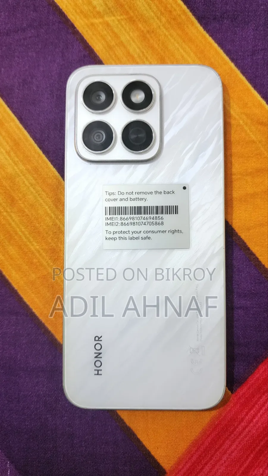 New Honor X8c 512 GB White