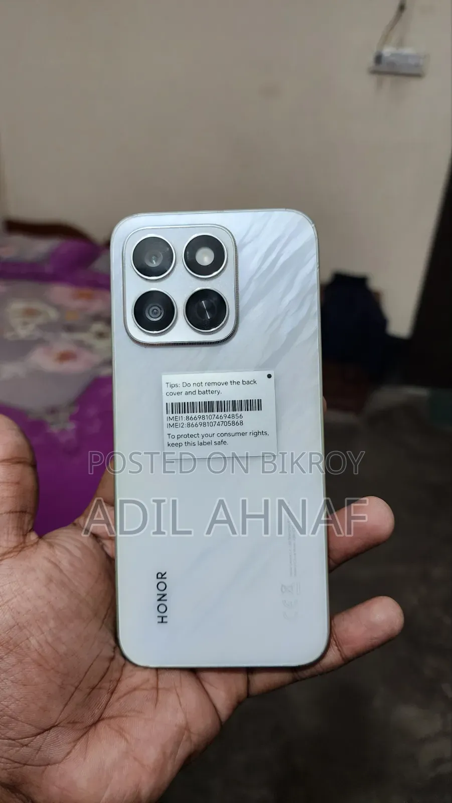 New Honor X8c 512 GB White