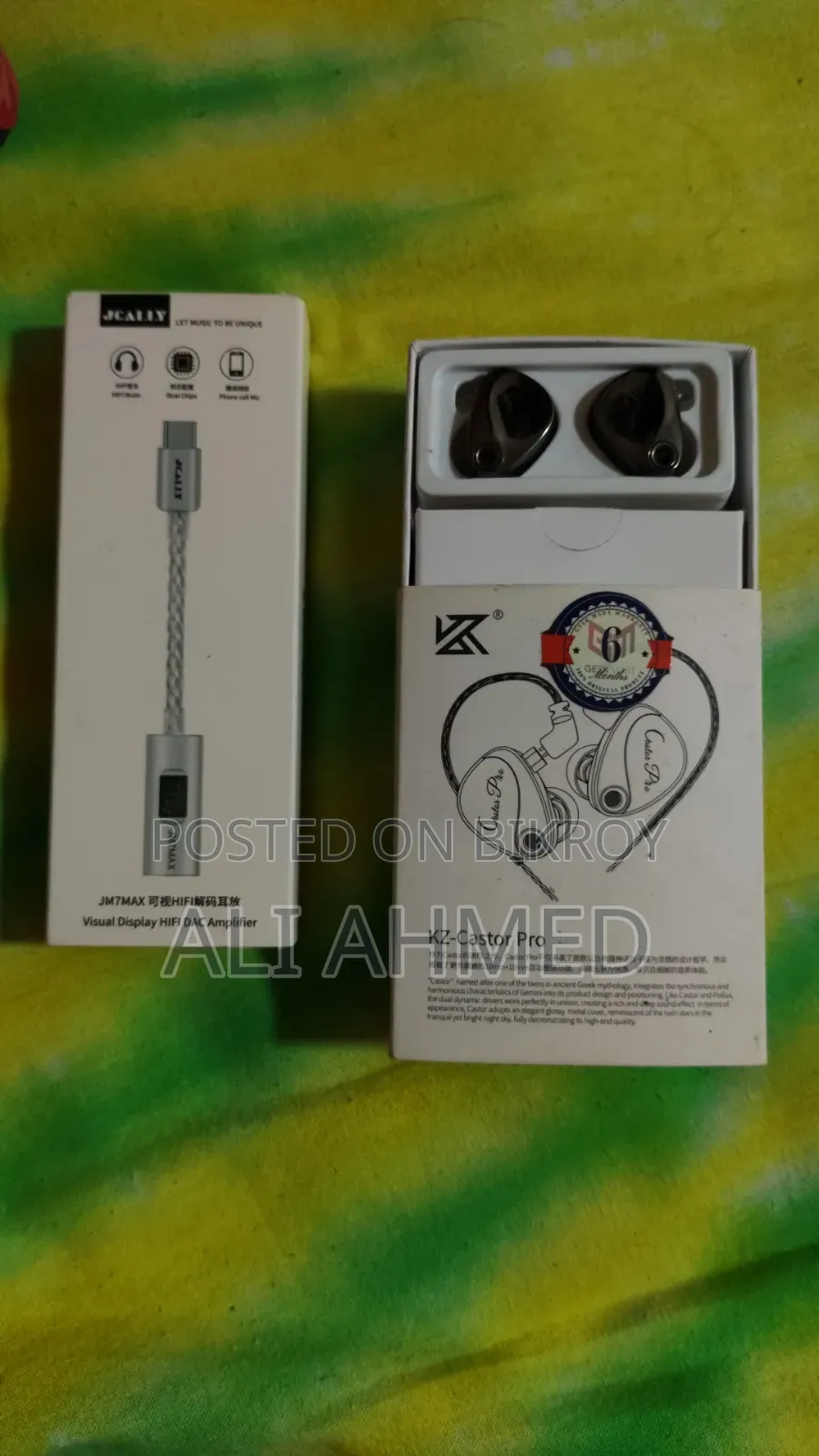 Kz Castor Pro Dual Dynamic Driver iEM Earphone