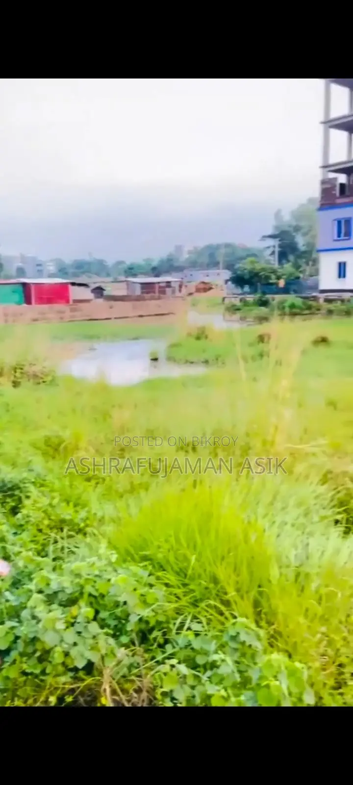 6.70 satak land for sale in Kadamtali, Sylhet. Per satak
