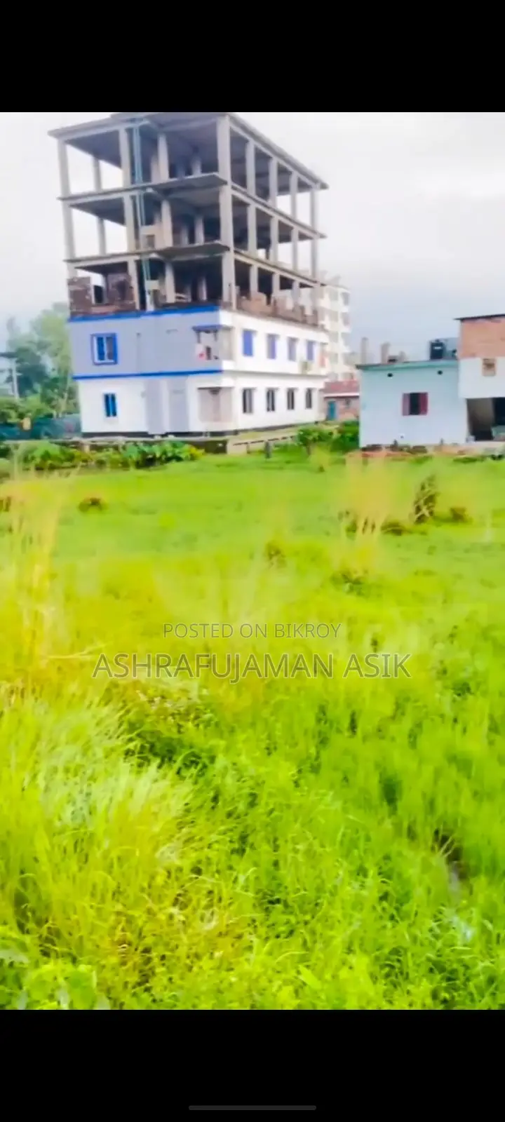 6.70 satak land for sale in Kadamtali, Sylhet. Per satak