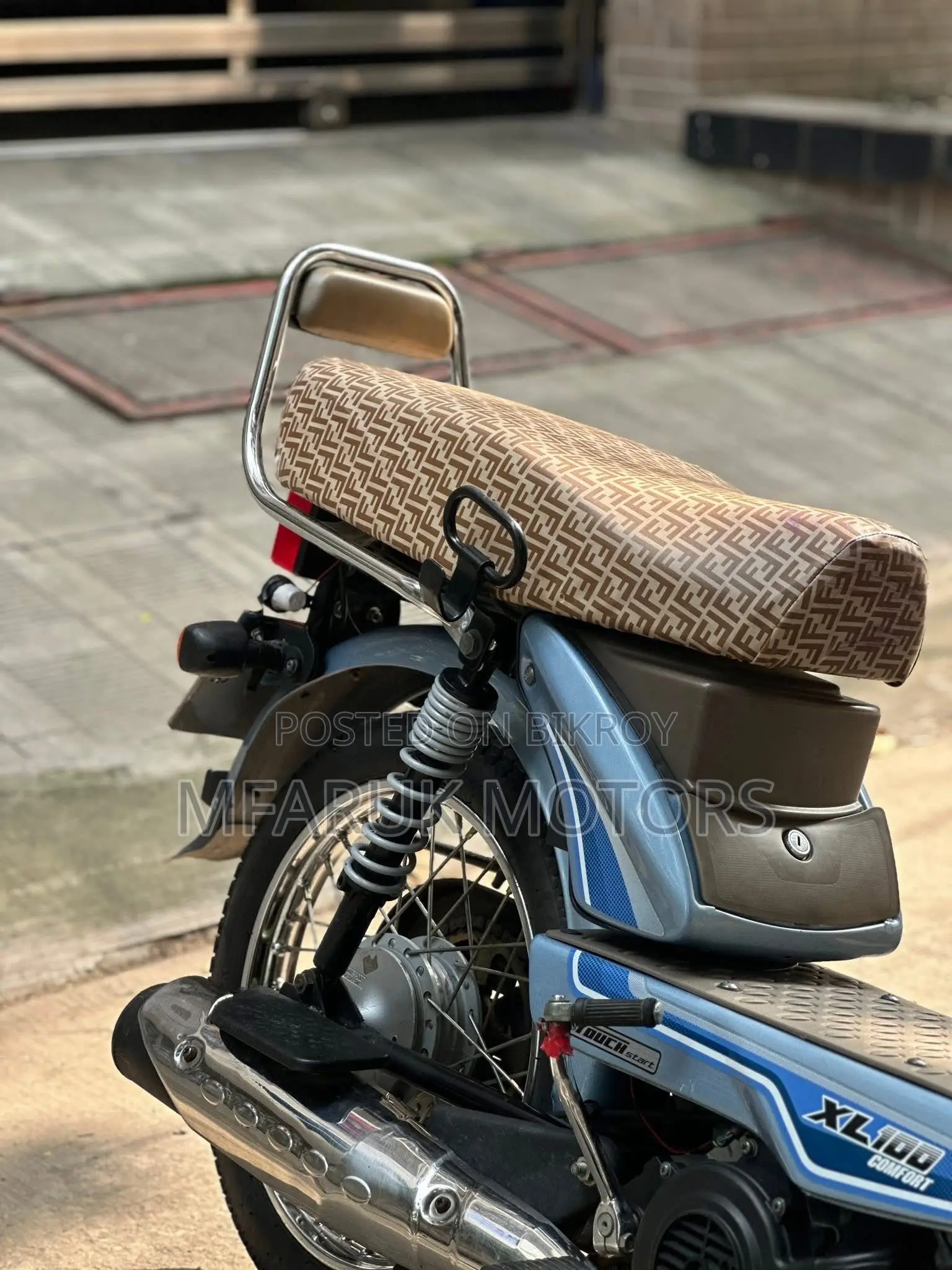TVS XL 100 Comfort 2025 Blue