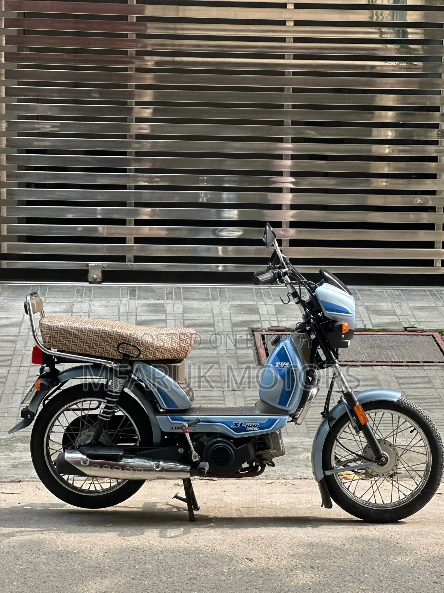 TVS XL 100 Comfort 2025 Blue