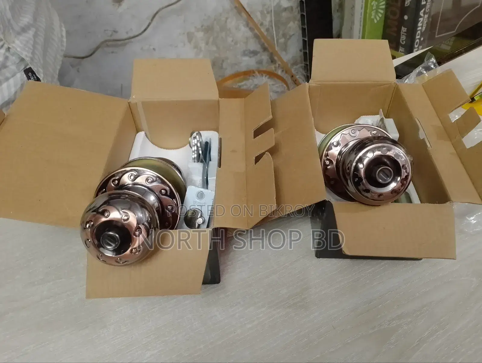 Premium YJX Stainless Steel Door Knob Lock Set