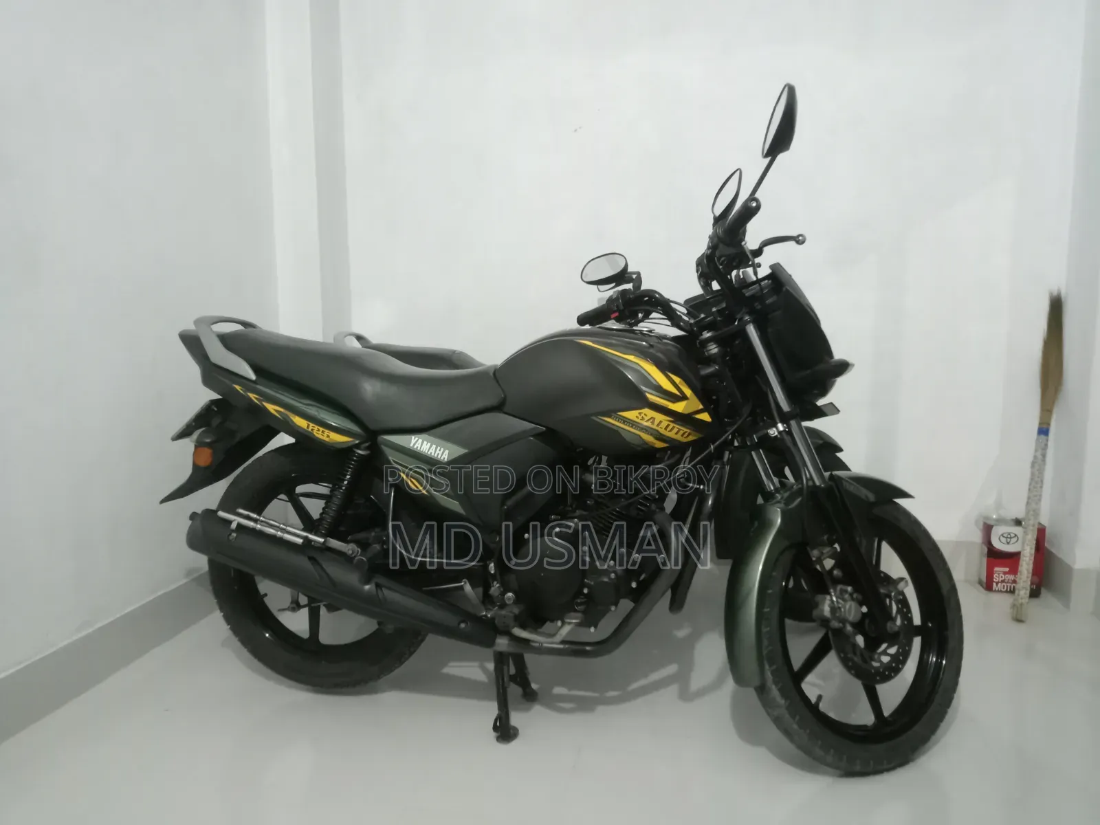 New Yamaha Saluto 125 2021 Black