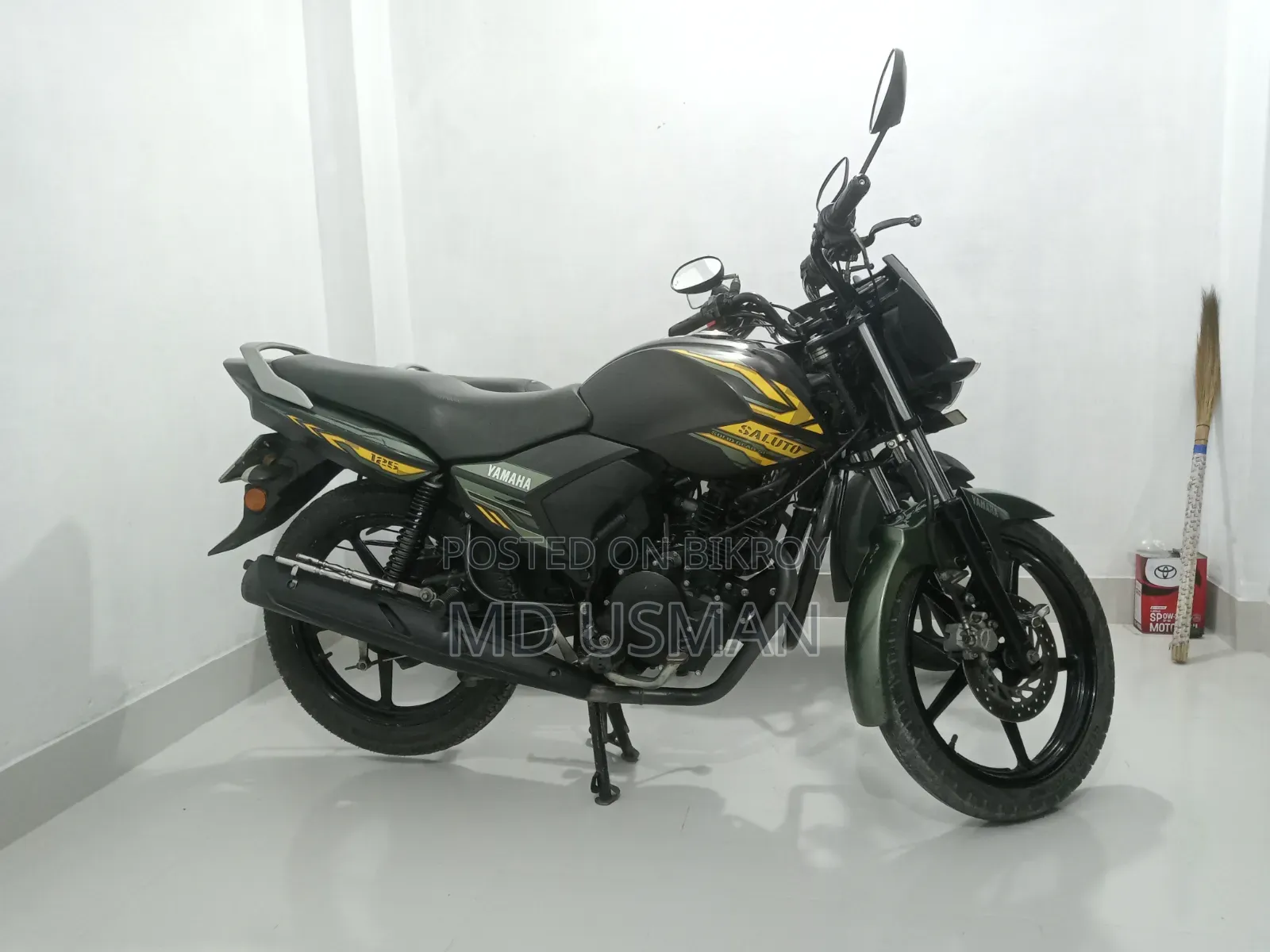 New Yamaha Saluto 125 2021 Black