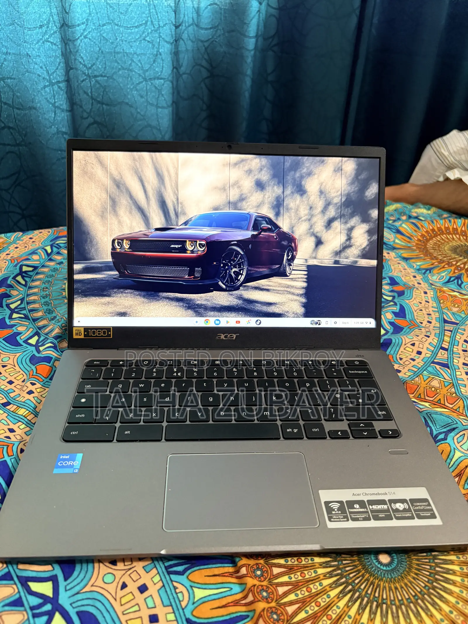 Laptop Acer Chromebook 514 8GB Intel Core I3 eMMC 128GB