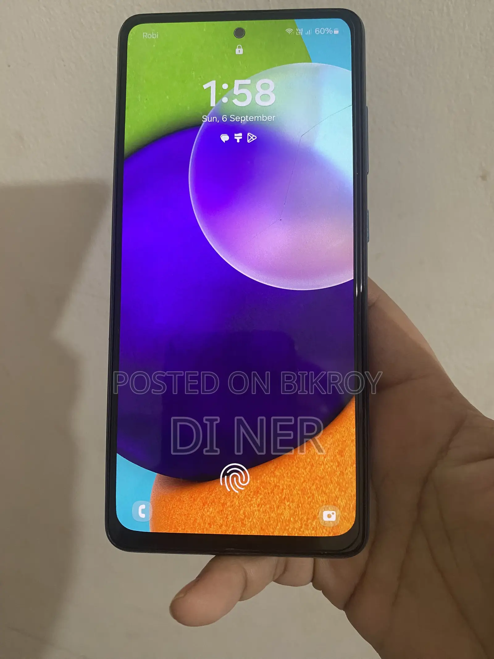 Samsung Galaxy A52 128 GB Blue