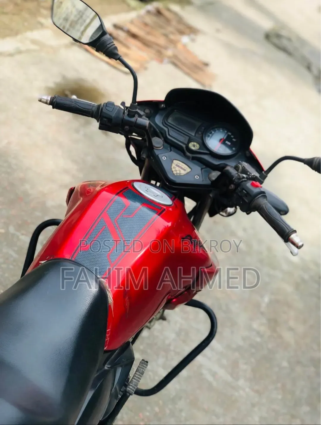TVS Apache RTR 160 2V 2011 Red