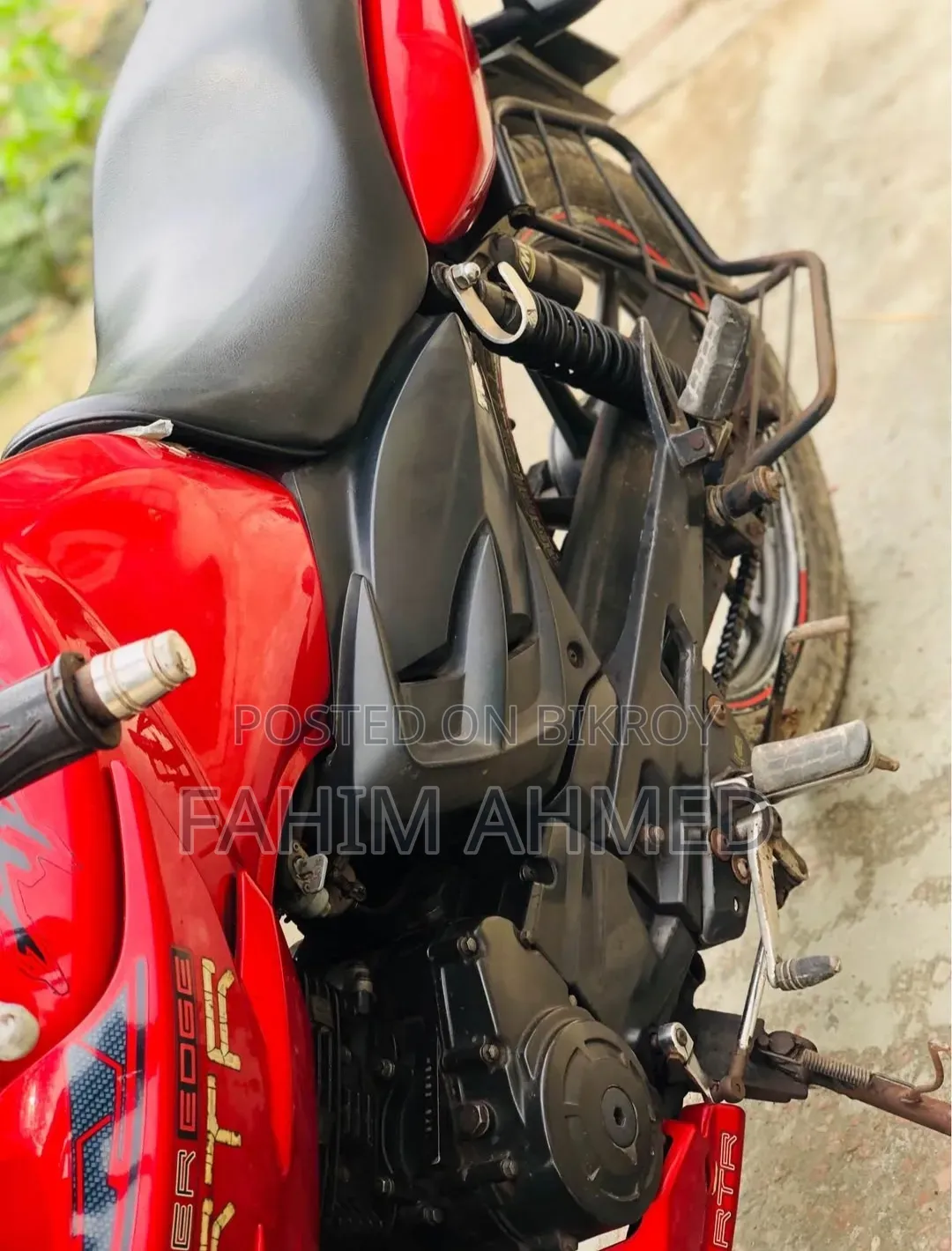 TVS Apache RTR 160 2V 2011 Red