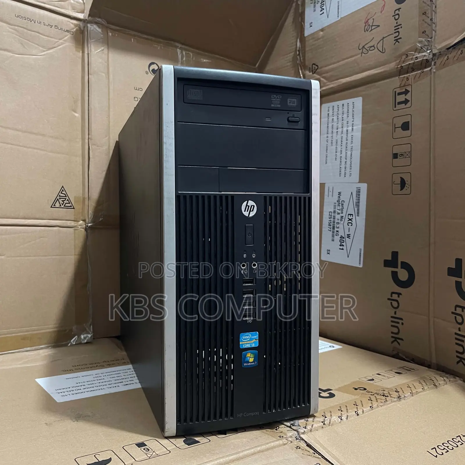 Desktop Computer HP 4GB Intel Core I5 HDD 500GB