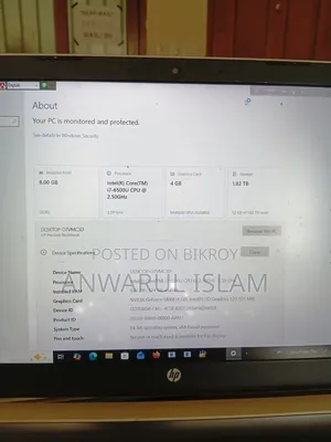 Laptop HP Pavilion 10 8GB Intel Core I7 HDD 2T
