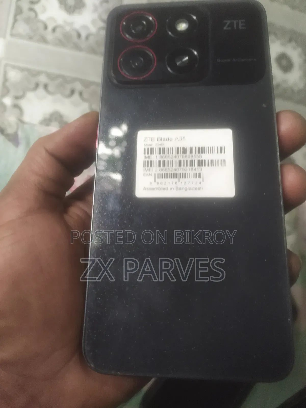 Zte A35 12 Gb Black